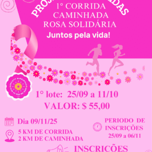 1° CORRIDA ROSA SOLIDÁRIA
