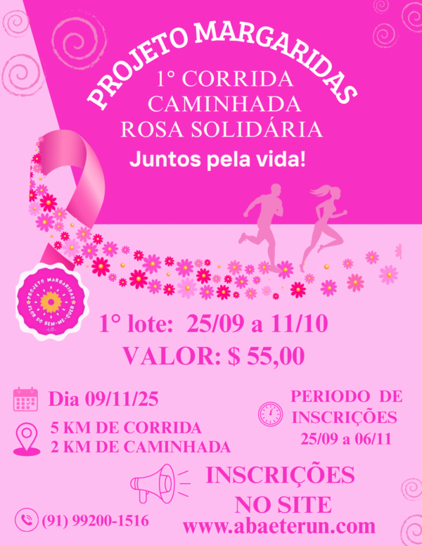 1° CORRIDA ROSA SOLIDÁRIA
