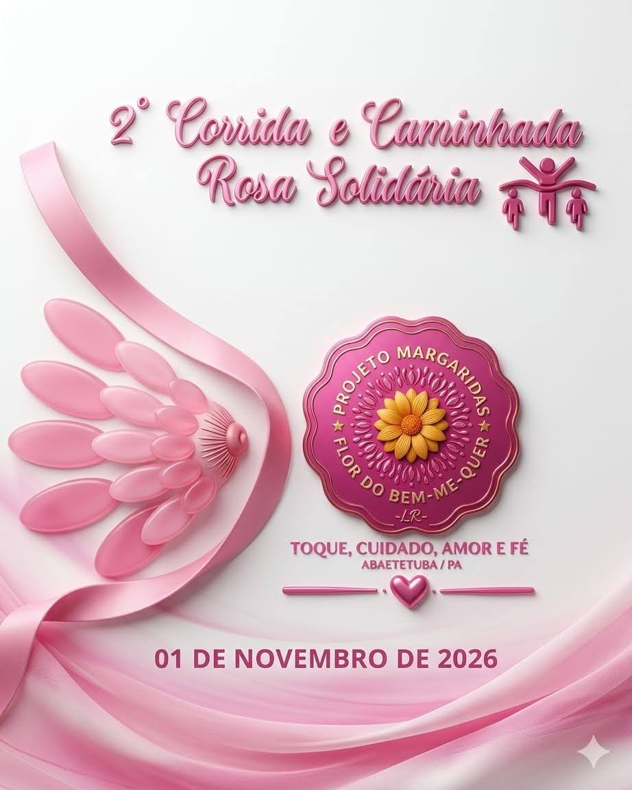 2ª CORRIDA E CAMINHADA ROSA SOLIDÁRIA