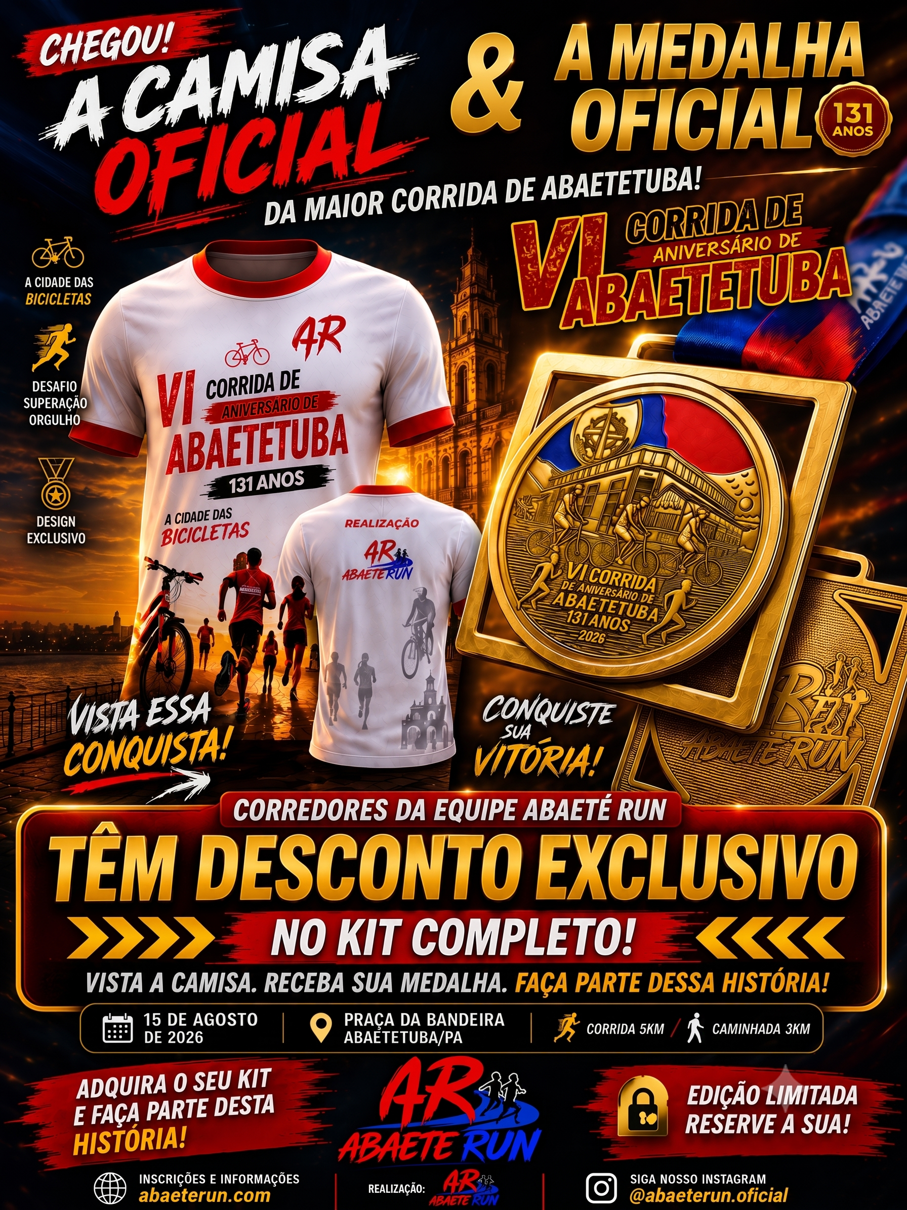 VI Corrida de Aniversário de Abaetetuba - Imagem 4